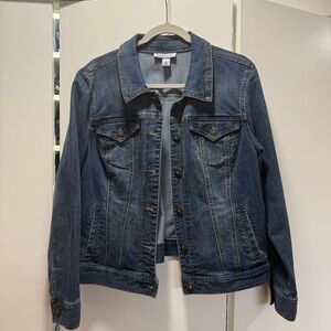 Style & Co. Dark Blue Jean Jacket